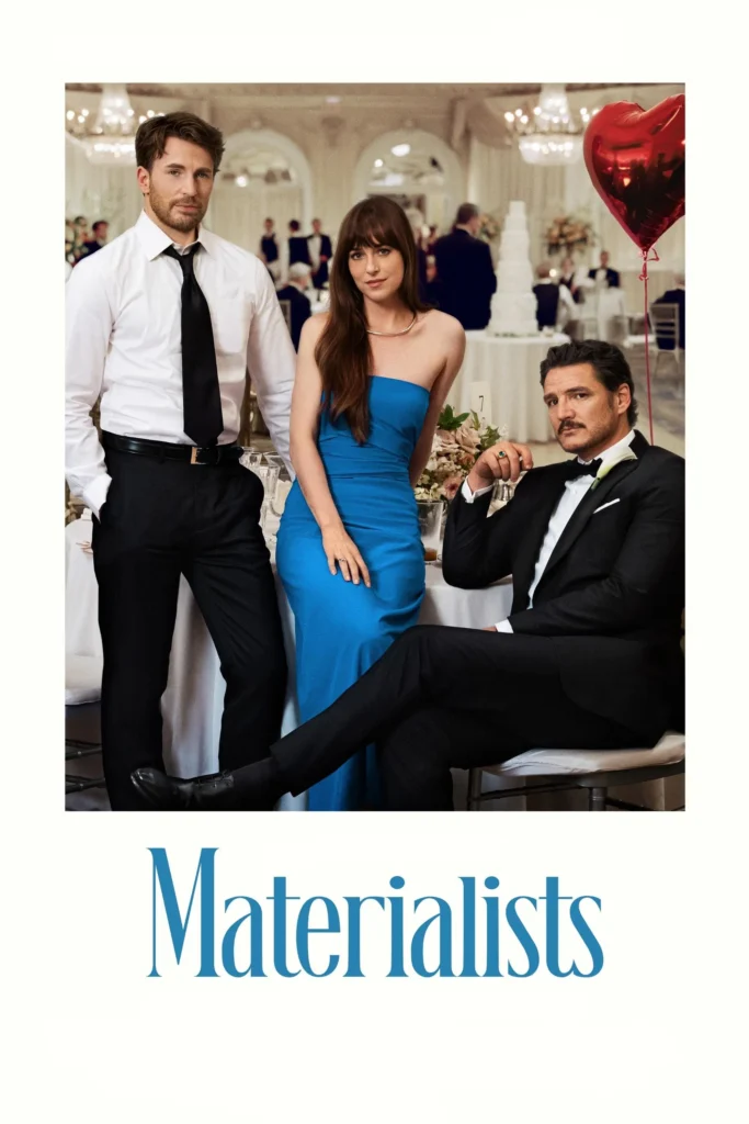 Materialists (2025) official movie poster – Image Source: TMDB