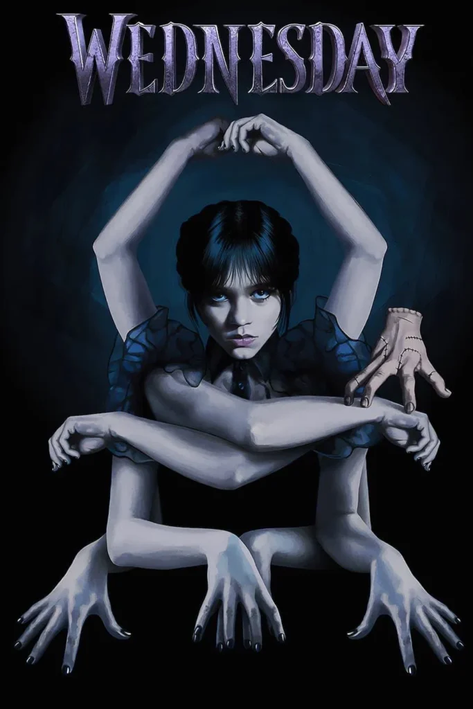 Showing main poster of the movies straing Jenna Ortega in the image .Image Credit: © TMDb (www.themoviedb.org) – Used for informational/review purposes only.