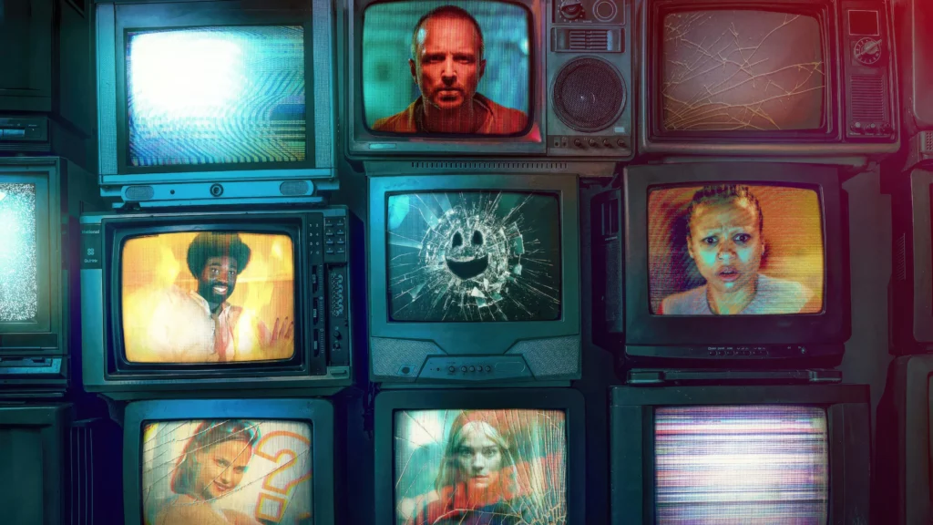 An official Poster from the series Black Mirror 2011.Image Credit: © TMDb (www.themoviedb.org) – Used for informational/review purposes only.