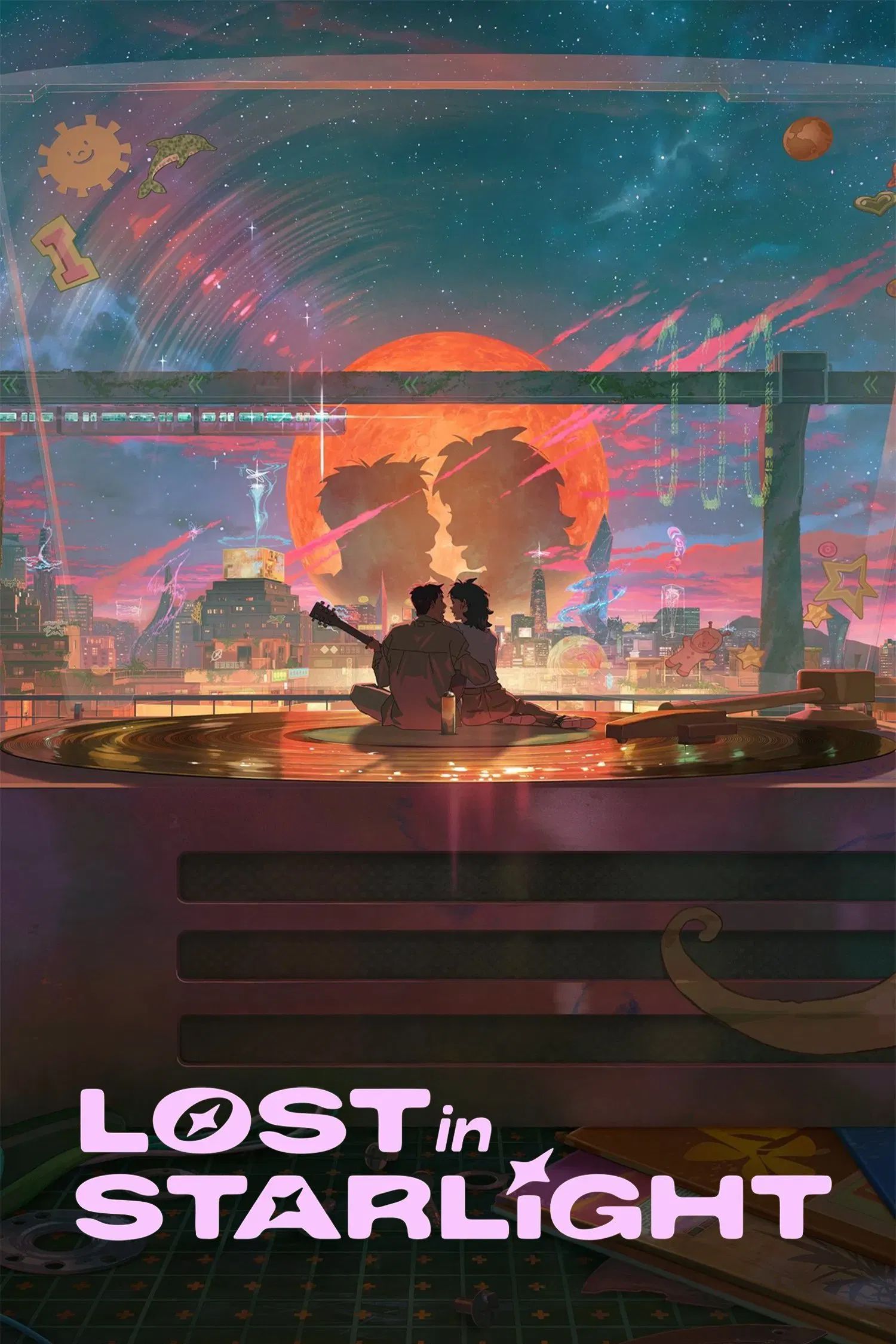 Official Movie Poster of Lost in Starlight (2025) .Image Credit: © TMDb (www.themoviedb.org) – Used for informational/review purposes only.