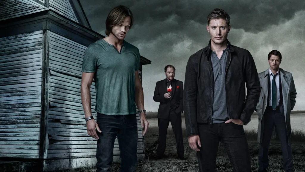 An Offcial Poster of a Series Supernatural 2005.Image Credit: © TMDb (www.themoviedb.org) – Used for informational/review purposes only.