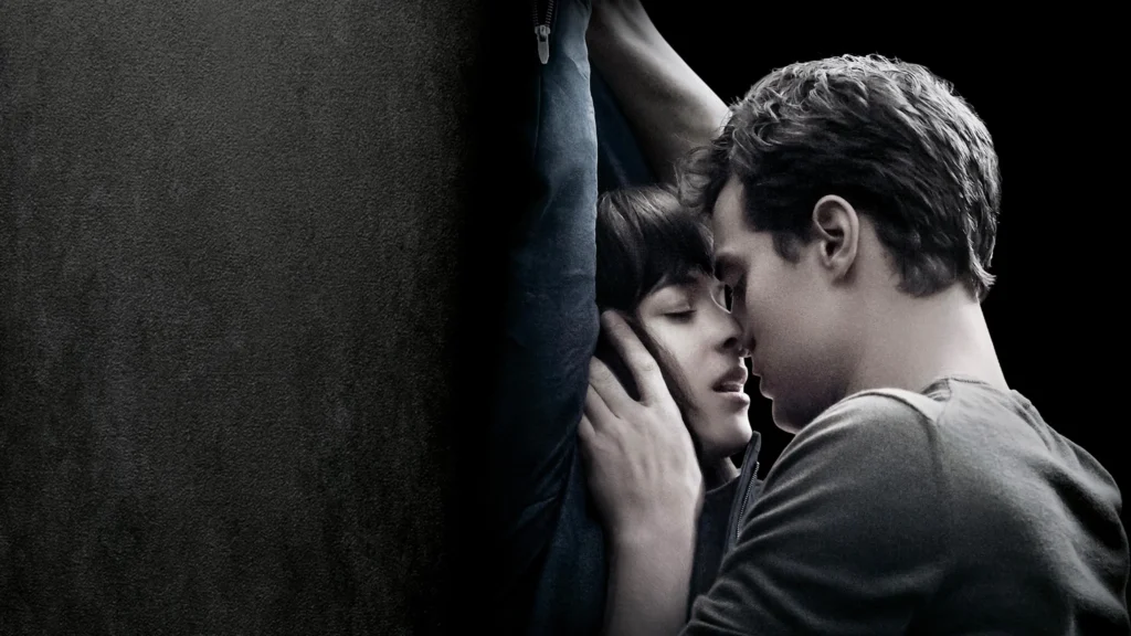 An official poster image of movie fifty shades of grey .Image Credit: © TMDb (www.themoviedb.org) – Used for informational/review purposes only.
