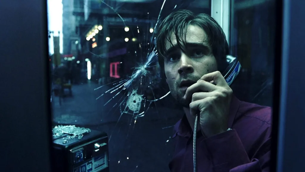 Top 10 Unique Movies That Changed Cinema..A official Poster image of Movie PhoneBooth 2007.Image Credit: © TMDb (www.themoviedb.org) – Used for informational/review purposes