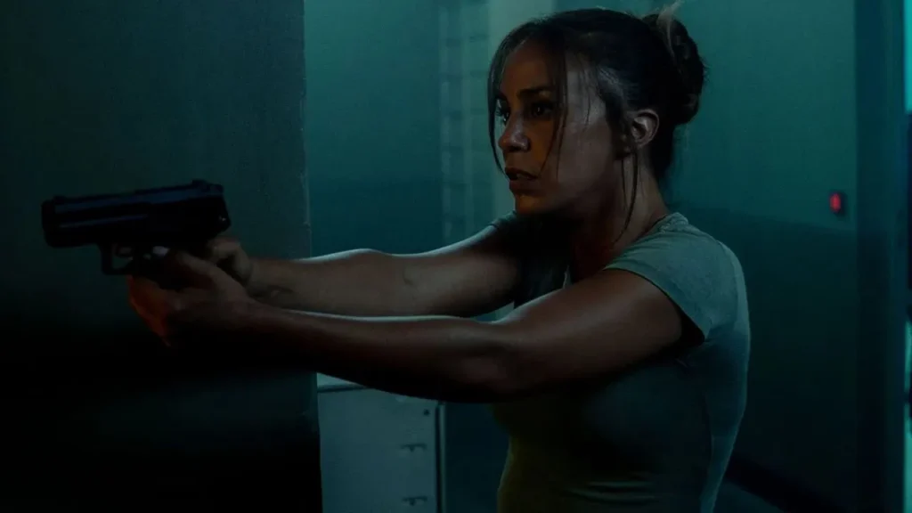 Hand-to-Hand Combat Movies on Netflix.A scene from the movie KO 2025 Female actresses holding a gun.Images and data provided by TMDb β for entertainment purposes only.